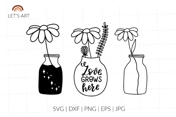 Mason Jar Set, Chamomile, Daisy: Embroidery Review