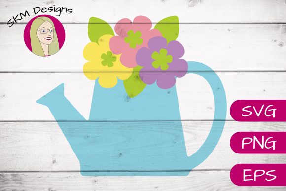 Spring Watering Can Embroidery Review